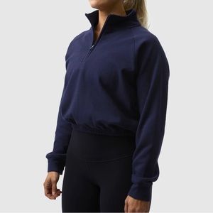 Born Primitive Free Spirit Cropped Sweatshirt (Midnight)